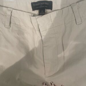 Banana Republic Light Beige Trousers